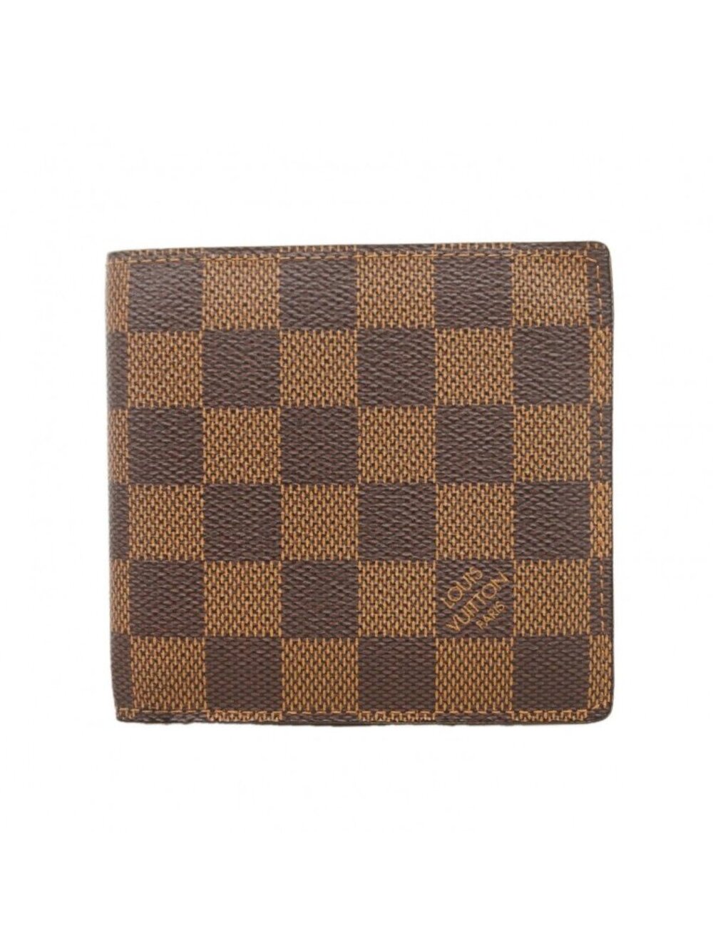 Louis Vuitton Wallet Damier Portefeuille Marco Ebene